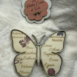 Papillon « D'abord Maman, maintenant Mamie »