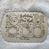 Plateau du père Noël