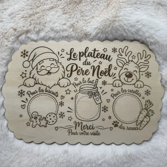 Plateau du père Noël