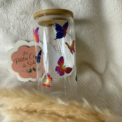 Verre papillon lune